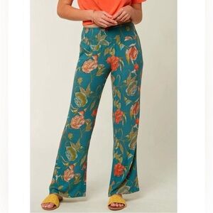 O'Neill Johnny Floral Wide-Leg Pants - Size S
